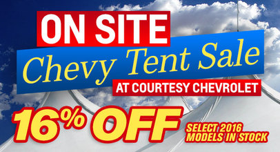 Chevy Tent Sale